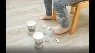Kinderfußtraining "Die Natur als Vorbild" Becherspiel II