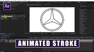 How to Add Stroke Effect and Make a Logo Appear | After Effects Tutorial