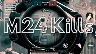 PUBG mobile M24 kills | Team Death Match | Kills highlight