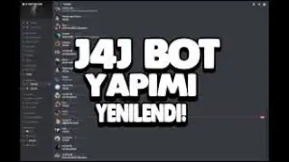 Discord J4J botu nasıl yapılır? 2021 Güncel Yöntem | Sesli Anlatım