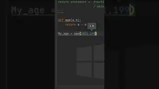 return Statement 