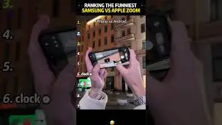 Ranking The Funniest Samsung vs Apple Zoom 