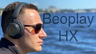 B&O Beoplay HX беспроводные накладные наушники для путешествий.