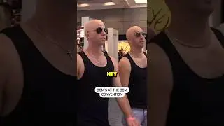 Chad & JT Show Up to the Dom Convention #domtoretto #fastandfurious