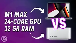 SURPRISING RESULTS? Mac Studio M1 Max  -VS-  MacBook Pro M1 Max
