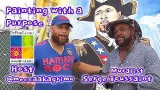 📺 Watch “Painting with a Purpose” with our  Guest @toussaint.serge 