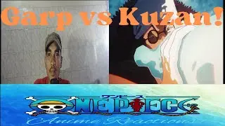Garp vs Kuzan! -  Blue Hole!