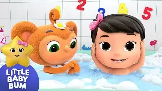 Head Shoulders Knees and Toes KARAOKE! | LITTLE BABY BUM | Sing Along With Me! | Moonbug Kids Songs