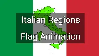 Italian Regions Flag Animation