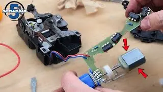 VW T5 Central Locking Motor, Simple Cheap fix!!