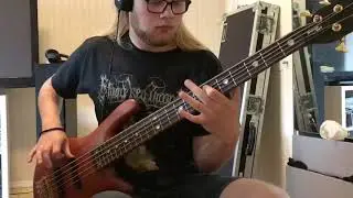 Blood Red Throne - Incarnadine Mangler (bass playthrough by Gunner)
