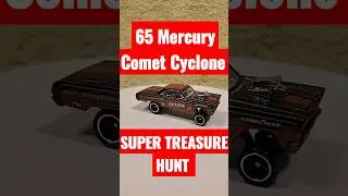 🏎 Super Cool Hot Wheels of the Day.! '65 Mercury Comet Cyclone Super Treasure Hunt.! #hotwheels 🏎