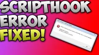 SCRIPTHOOK CRITICAL ERROR FIX! GTA 5 PC PATCH 1.41!