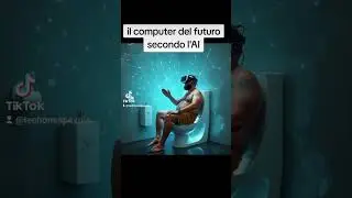 il computer del futuro secondo l'AI #intelligenzaartificiale