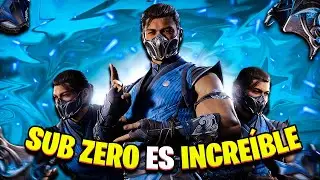 Los COMBOS de este SUB ZERO no son NORMALES!! MORTAL KOMBAT 1