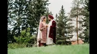 ARAN AND HARDIP NDE | CINEMATIC PUNJABI WEDDING | EDMONTON | CANADA