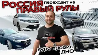 РОССИЯ переходит на пруль❗Insight ❗Vezel ❗Harrier❗Noah ❗