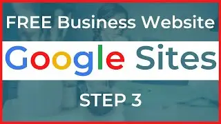 Part 3 Google Sites Local Business Website