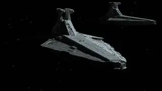 Venator-class Star Destroyer: Cinema 4D Render Test
