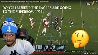 Philidelphia Eagles VS New York Giants Game Highlights NFL Week 16 Reaction