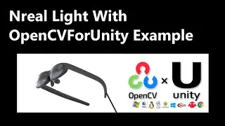 NrealLight with OpenCV for Unity Example