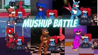 Friday Night Funkin Mushup Everyone Sings It|| Fnf Music Battle Test Mod On 