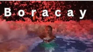 Boracay  foam party, our first time