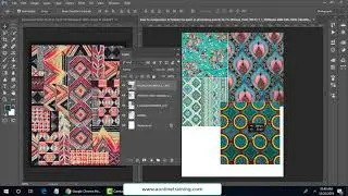 Phase 2 -  How to composition of texture for print in Photoshop