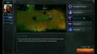 Zed abilities - League of Legends