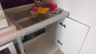 Moving water meters from the bathroom to the kitchen