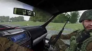 Escape from Sahrani w/ JANFU (Arma 3)