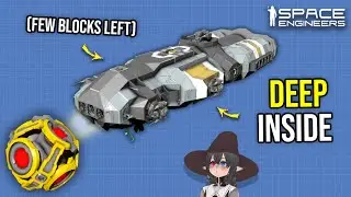 This Locates Deep Blocks we Missed When Welding a Ship, Space Engineers