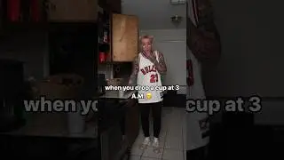 when you drop a cup at 3 AM and this happens 🤯