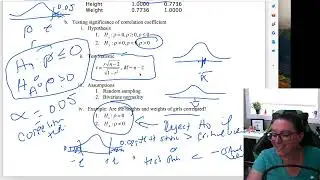Hypothesis Testing: Correlation