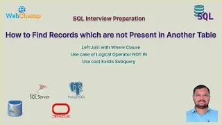 SQL Que 28: How to Find Records which are not in Another Table in SQL || USE case of Exists Subquery