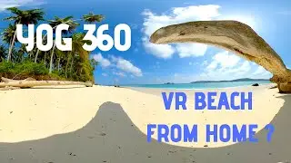 VR YOGA 360 NATURE - The MOST BEAUTIFUL Virtual Reality BEACH in INDONESIA !