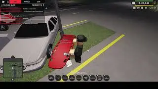He CRASHED his car, good thing he was next to EMS.