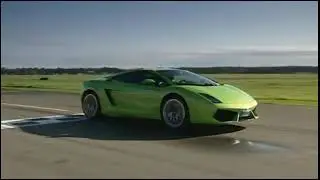 Top Gear  - The Lamborghini Gallardo LP560-4 goes around the track