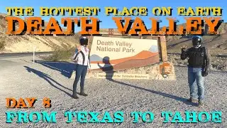 Riding a motorcycle thru Death Valley - Death Valley 0 : POTR 1 - Day 8