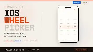 Build an iPhone Style Wheel Date Picker in 10 Minutes