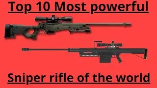 Top 10 Most Powerful Sniper Rifles of The World 2022 || #top10 #sniper #power_founder