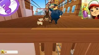 SUBWAY SURFERS : NINJA GAMEPLAY FULL SCREEN!