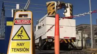 Ensayo de Hidroelevador aislado - 13,2 kV. (Trabajos con Tensión)