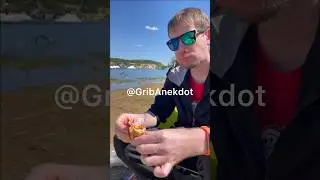 Coocking breakfast on the lake