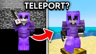 Why I'm Teleporting In Survival Minecraft...