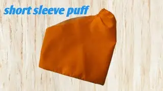 short sleeve puff sleeve cutting and stitching |Sleeve design | Puff sleeve