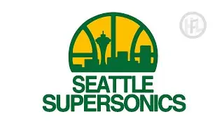 Logo SEATTLE SUPERSONICS | Herby Flagi Logotypy # 245