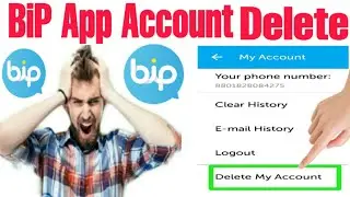 Bip Account Kivabe Delete Korbo|Bip Account Kivabe delete Korte hoy|How To Delete Bip Account