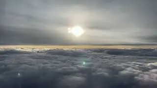 Over the clouds I