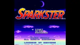 Sparkster (SNES) playthrough ~Longplay~